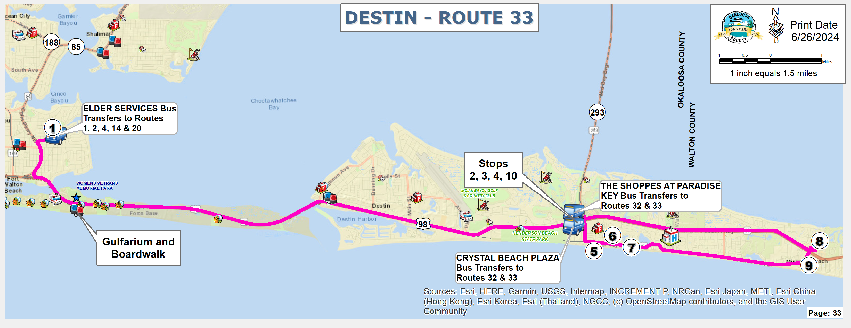 Destin Route 33